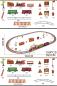 Preview: Großhandel B2B Patchwork-Eisenbahnspielzeug Set